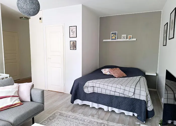 Kaunis Keskustayksioe Parvekkeella,wifi,free Parking Apartamento *